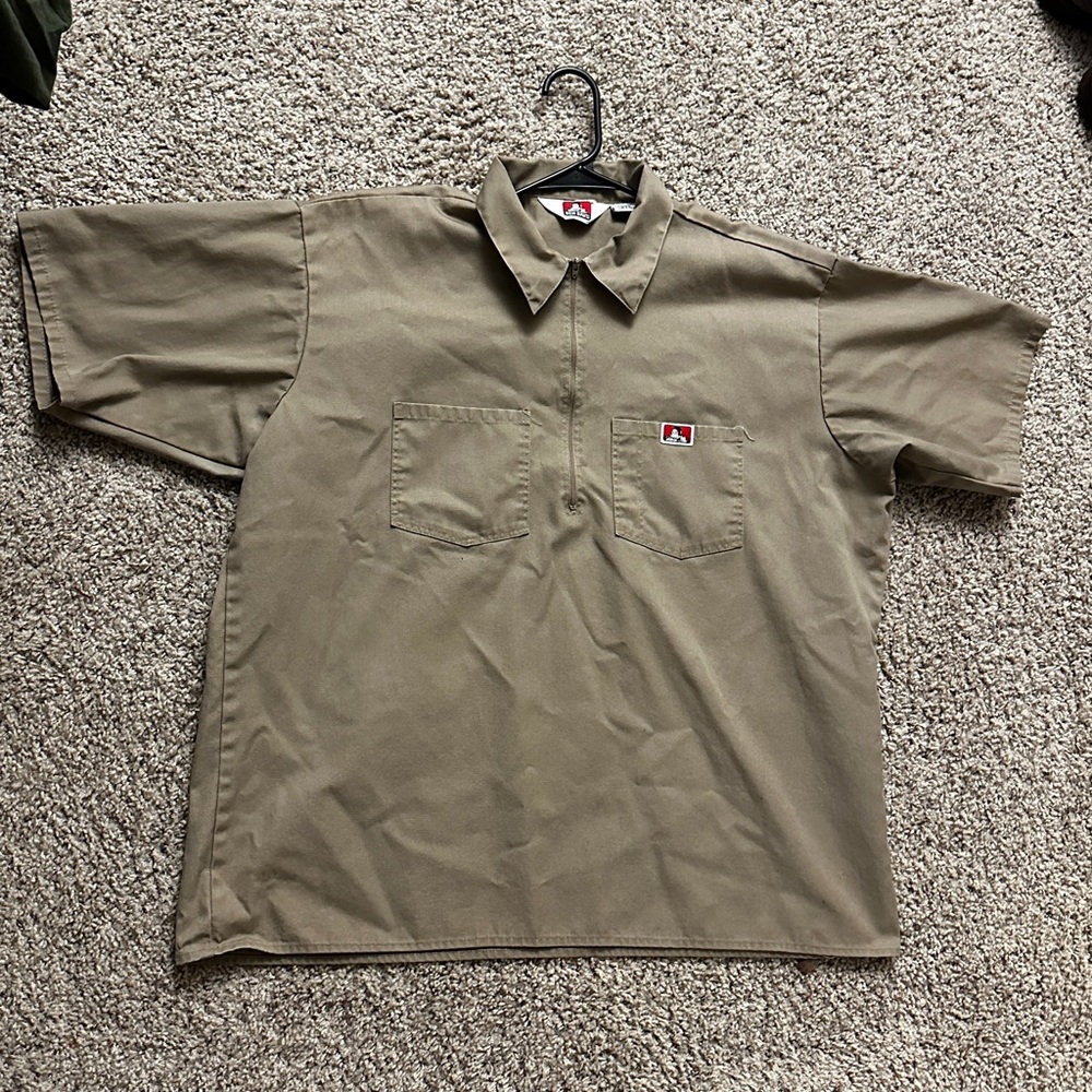 Ben Davis Half Zip Shirt